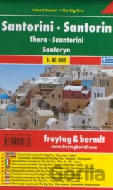Santorin, Autokarte 1:40000