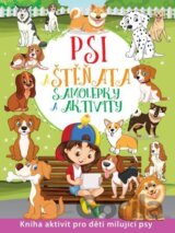 Psi a štěňata - Samolepky a aktivity