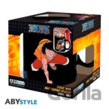 One Piece Hrnček meniaci sa 460 ml - Luffy & Ace