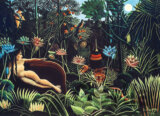 Dřevěné puzzle Art Henri Rousseau Sen