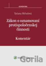 Zákon o oznamovaní protispoločenskej činnosti