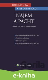 Judikatura k rekodifikaci - Nájem a pacht