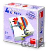 Drevené kocky Kohút 4