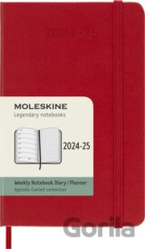 Moleskine – 18-mesačný plánovací diár 2024/2025 - červený