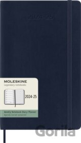 Moleskine – 18-mesačný plánovací diár 2024/2025 - modrý