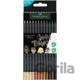 Pastelky Black Edition set 12 farebné skin tones