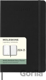 Moleskine – 18-mesačný plánovací diár 2024/2025 - čierny