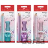 Grafitová ceruzka Sparkle - set metallic BL