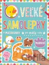 Veľké samolepky a maľovanky pre malé ruky: Mláďatá