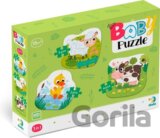 Baby puzzle Zvířátka ze statku 3v1