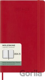 Moleskine – 18-mesačný plánovací diár 2024/2025 - červený