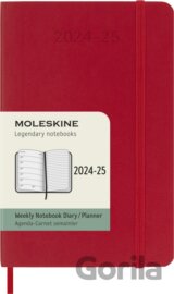 Moleskine – 18-mesačný plánovací diár 2024/2025 - červený