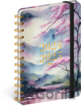 18měsíční spirálový diář Petito – Sakura 2024/2025