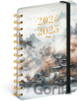 18měsíční spirálový diář Petito – Japonsko 2024/2025