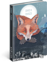 18měsíční diář Petito – Liška 2024/2025