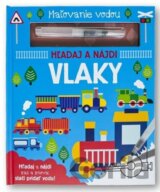 Maľovanie vodou: Vlaky
