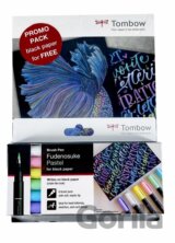 Výhodný balíček: Sada Fudenosuke pastel na černý papír 6 barev