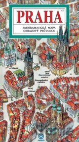 Praha - mapa panoramatická