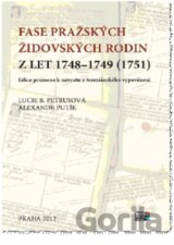 Fase pražských židovských rodin z let 1748 – 1749 (1751)