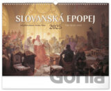 NOTIQUE Nástenný kalendár Slovanská epopeja 2025
