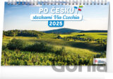 NOTIQUE Stolní kalendář Po Česku stezkami Via Czechia 2025
