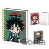 My Hero Academia Blok krúžkový A5 - Chibi