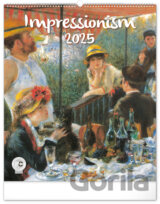 NOTIQUE Nástenný kalendár Impressionism 2025
