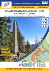 VIA CZECHIA - Jižní stezka, BOX 3, Krajinou Novohradských hor a Šumavy 1 : 25 000