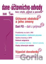 Dane, účtovníctvo, odvody bez chýb, pokút a penále č. 8 / 2024 - Daň fyzickej osoby, Účtovné obdobia a ich zmeny