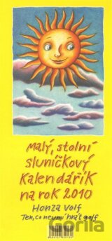 Malý stolní sluníčkový kalendářík na rok 2010
