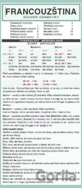 Francouzština – souhrn gramatiky