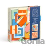 Frank Lloyd Wright Imperial Hotel 2-in-1 Sliding Wood Puzzle