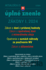 Aktualizácia I/2 / 2024 - daňové a účtovné zákony