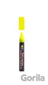 Marvy 483-f5 Křídový popisovač fluo žlutý 2-6 mm