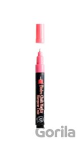 Marvy 485-f2 Křídový popisovač fluo červený 1-2 mm
