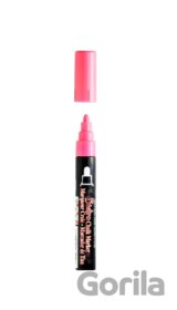 Marvy 480-f2 Křídový popisovač fluo červený 2-3 mm