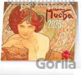 NOTIQUE Stolní kalendář Alfons Mucha 2025