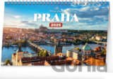 NOTIQUE Stolní kalendář Praha 2025 - Miluju Prahu