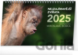 NOTIQUE Stolní kalendář Nejzajímavější zvířata 2025