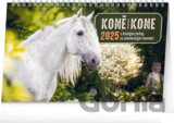 NOTIQUE Stolní kalendář / stolový kalendár Koně / Kone 2025