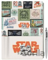Poznámkový blok A5 s perom Star Wars: Klasika
