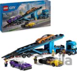LEGO® City 60408 Kamión na prepravu áut so športiakmi