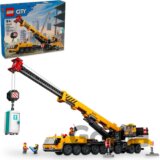 LEGO® City 60409 Žltý pojazdný stavebný žeriav