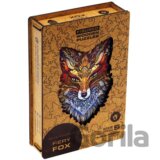 UNIDRAGON dřevěné puzzle - Pohádková liška, velikost S