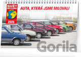 NOTIQUE Stolní kalendář Svět motorů 2025