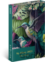 NOTIQUE Týždenný magnetický diár Kolibríky 2025