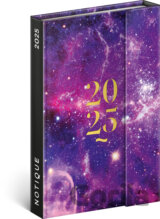 NOTIQUE Týždenný magnetický diár Galaxia 2025