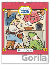 NOTIQUE Nástěnný kalendář Říkadla 2025