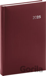 NOTIQUE Denný diár Balacron 2025 - bordový