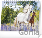 NOTIQUE Stolový kalendár Poézia koní 2025